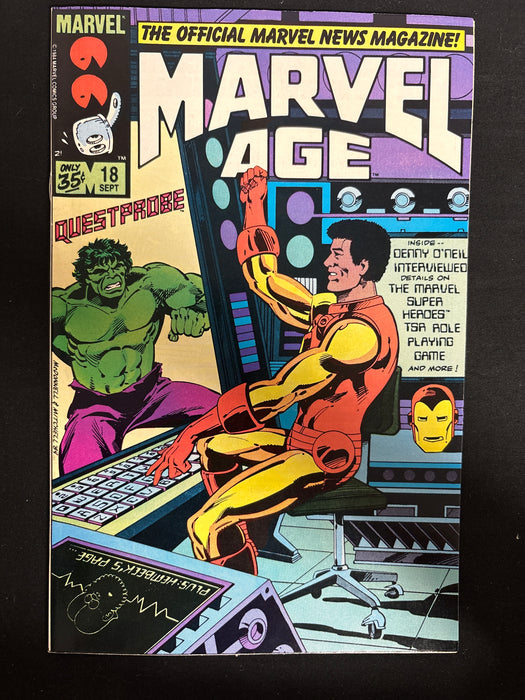 Marvel Age # 18  NM+ (9.6)