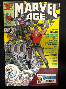 Marvel Age # 42  NM- (9.2)