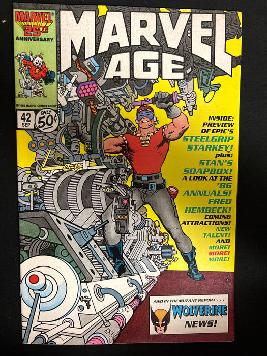 Marvel Age # 42  NM- (9.2)