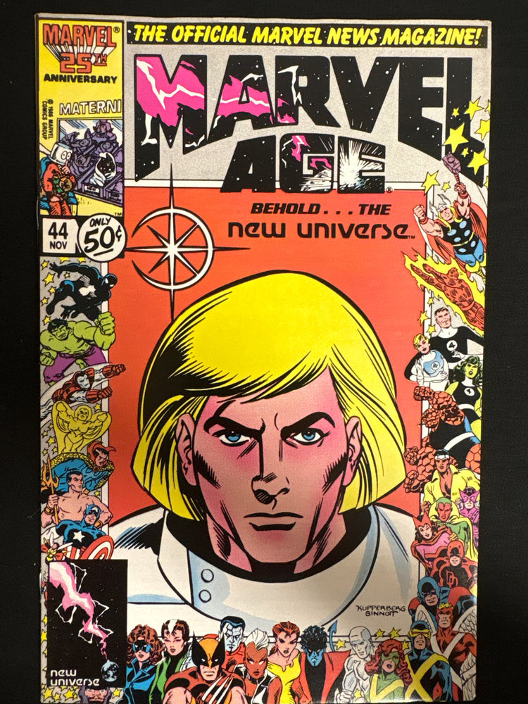 Marvel Age # 44  NM- (9.2)