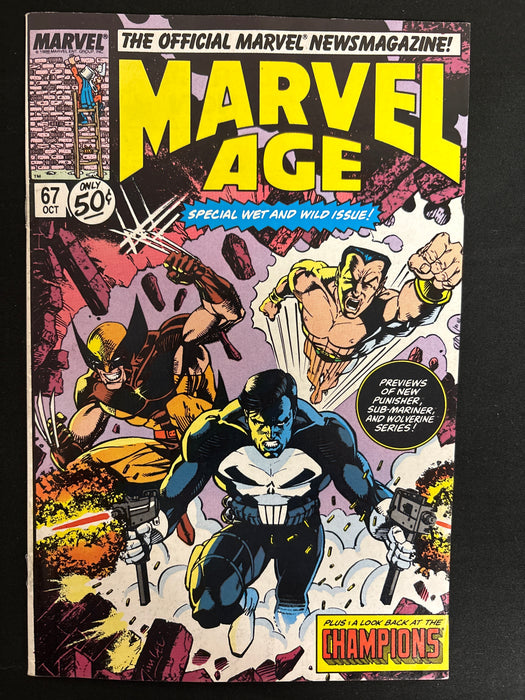 Marvel Age # 67  VF- (7.5)