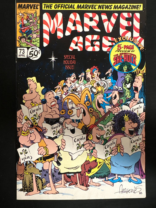 Marvel Age # 73  NM- (9.2)