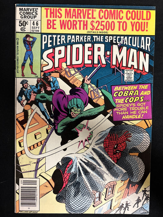 Spectacular Spider-Man # 46 VF- (7.5)
