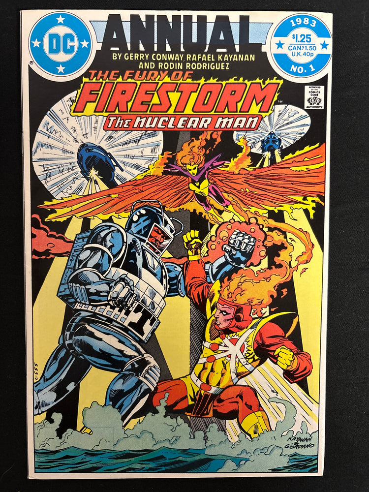 Fury of Firestorm Annual #  1 VF/NM (9.0)