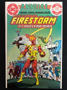 Fury of Firestorm Annual #  2 VF+ (8.5)
