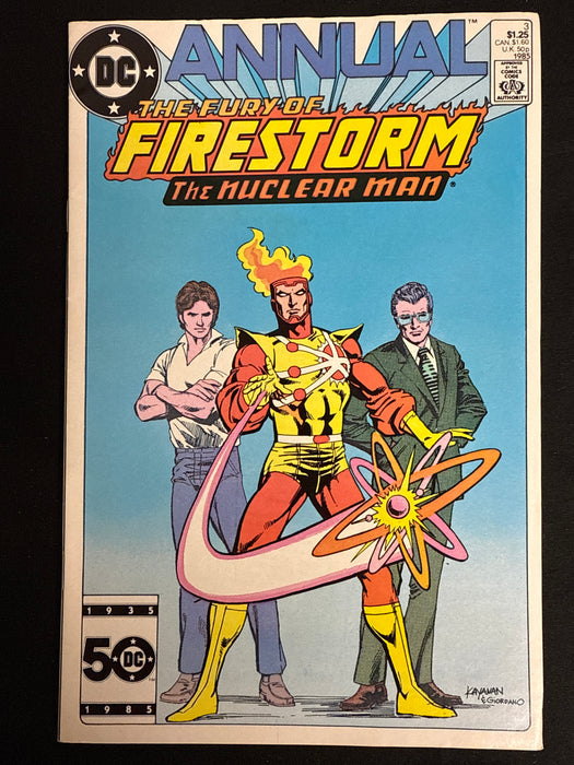 Fury of Firestorm Annual #  3 VF/NM (9.0)