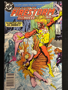Fury of Firestorm # 36 Newsstand FN/VF (7.0)