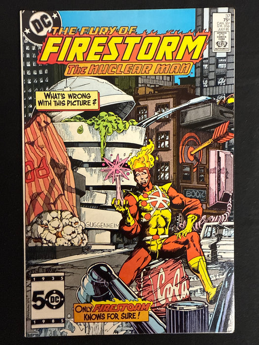Fury of Firestorm # 37 VF+ (8.5)