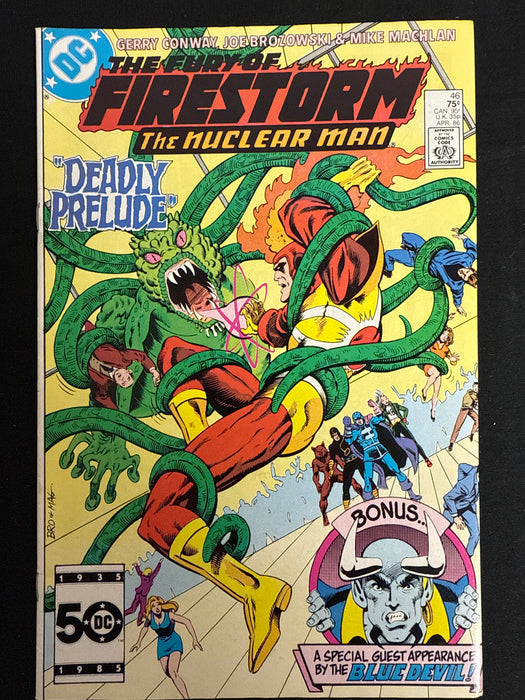 Fury of Firestorm # 46 NM (9.4)