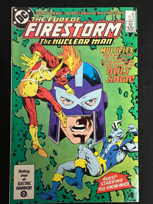 Fury of Firestorm # 47 VF+ (8.5)