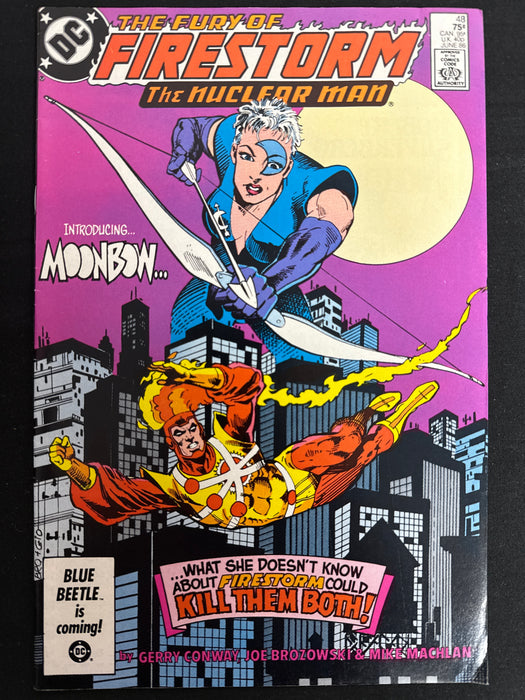 Fury of Firestorm # 48 VF- (7.5)