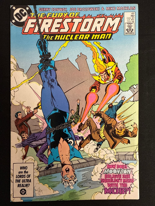 Fury of Firestorm # 49 FN/VF (7.0)