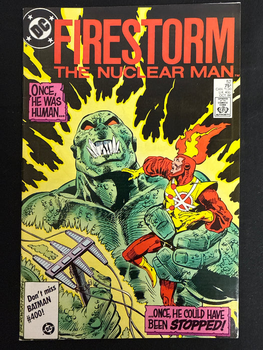 Fury of Firestorm # 52 NM (9.4)