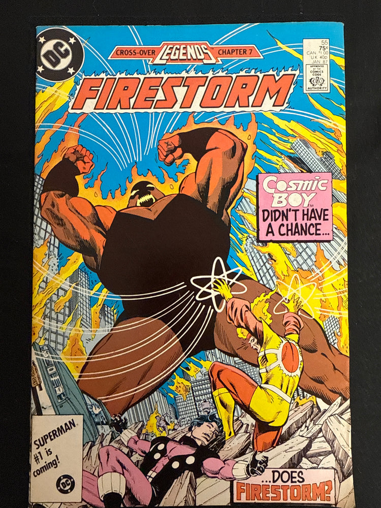 Fury of Firestorm # 55 VF- (7.5)