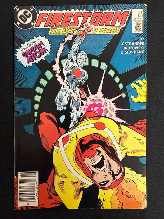 Fury of Firestorm # 63 VF (8.0)