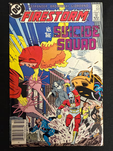 Fury of Firestorm # 64 Newsstand VF- (7.5)