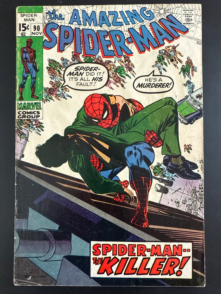 Amazing Spider-Man # 90 VG+ (4.5)