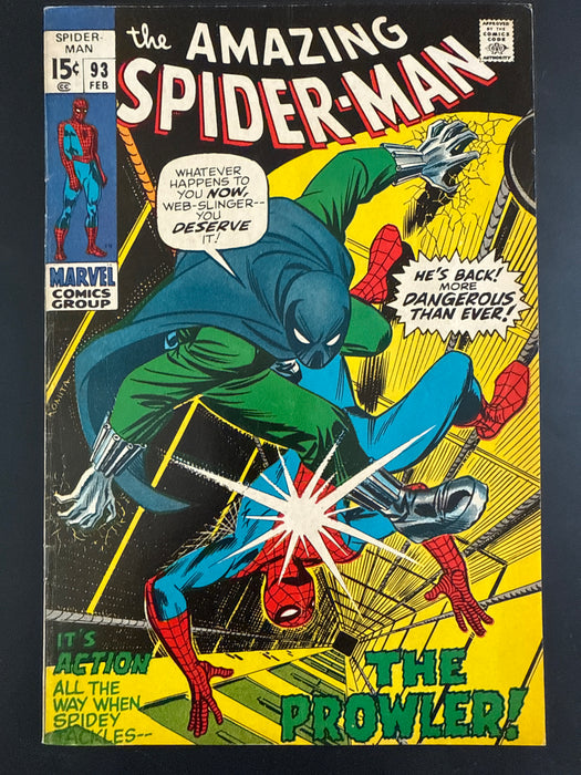 Amazing Spider-Man # 93 FN/VF (7.0)
