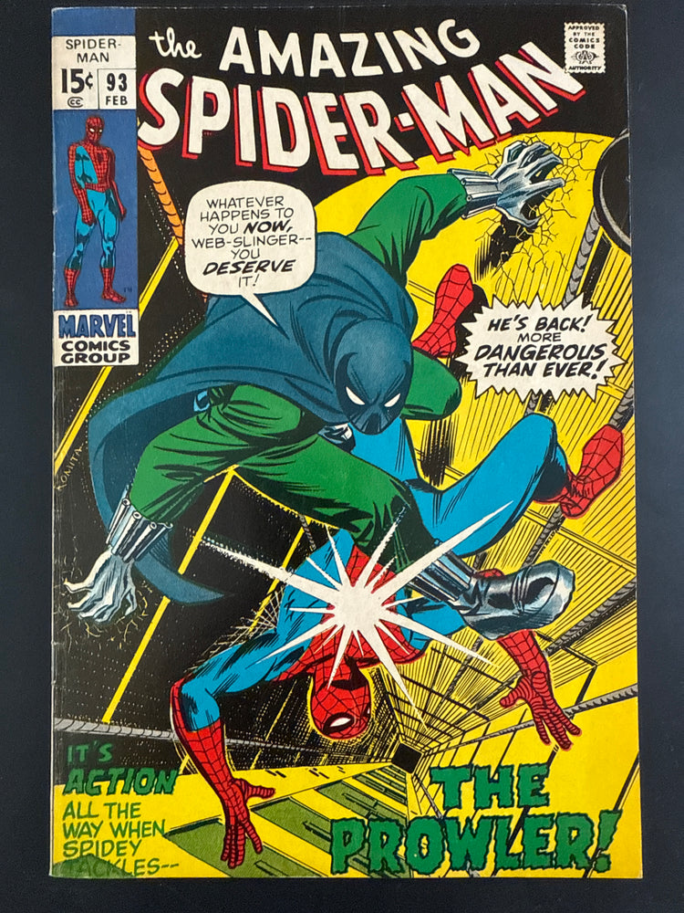 Amazing Spider-Man # 93 FN/VF (7.0)