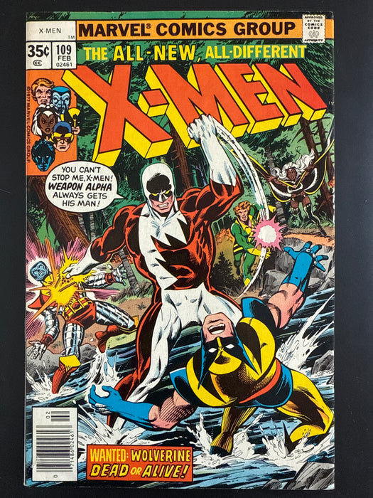 X-Men #109   VF- (7.5)