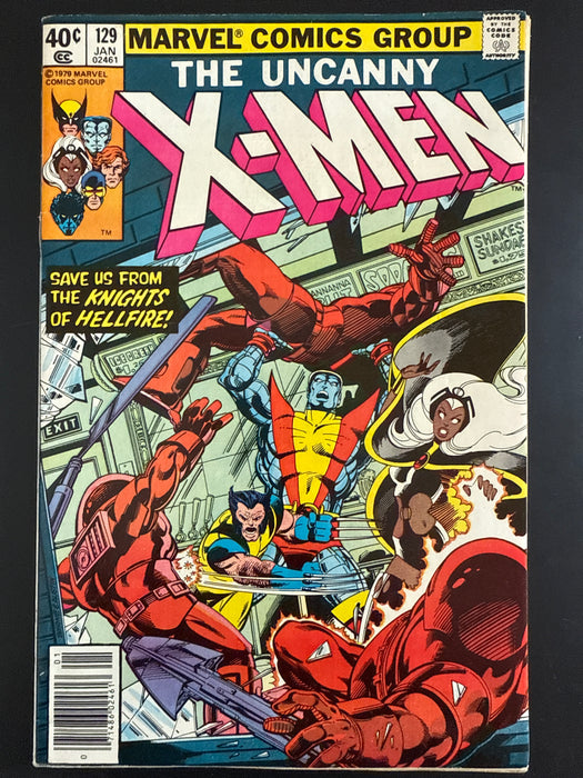 X-Men #129  Newsstand FN/VF (7.0)