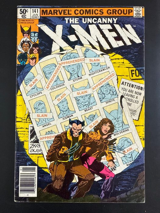 X-Men #141  Newsstand FN (6.0)