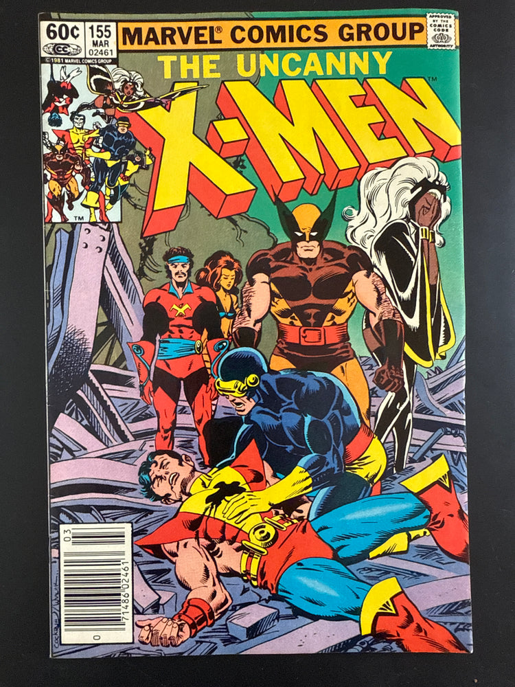 Uncanny X-Men #155  Newsstand VF (8.0)