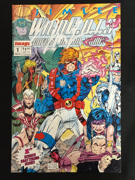 WildC.A.T.s: Covert Action Teams #  1 VF (8.0) Signed by Jim Lee