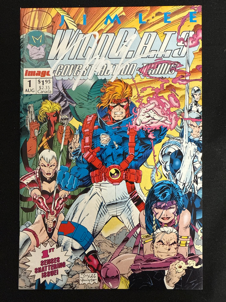 WildC.A.T.s: Covert Action Teams #  1 VF (8.0) Signed by Jim Lee