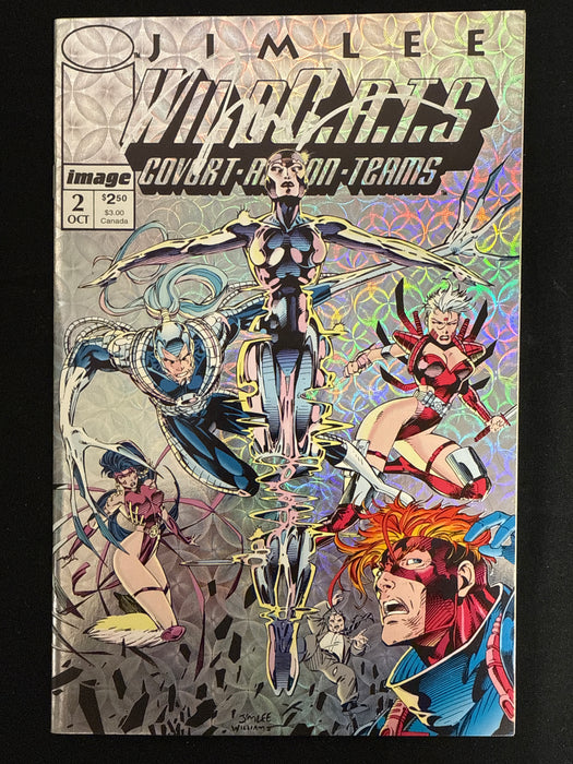 WildC.A.T.s: Covert Action Teams #  2 NM+ (9.6) Signed by Jim Lee
