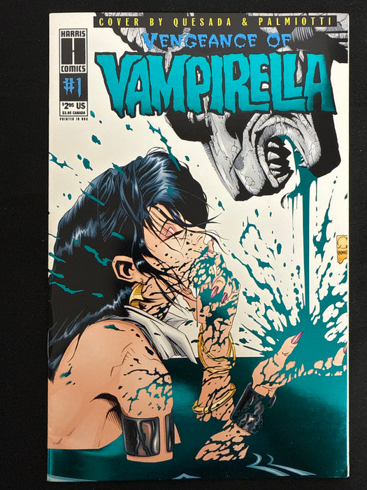 Vengeance of Vampirella #  1 Green Foil VF (8.0)