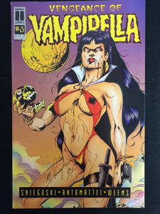 Vengeance of Vampirella #  3  VF+ (8.5) Signed Sniegoski & Weems