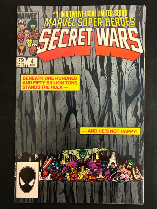 Marvel Super-Heroes Secret Wars #  4 VF/NM (9.0)