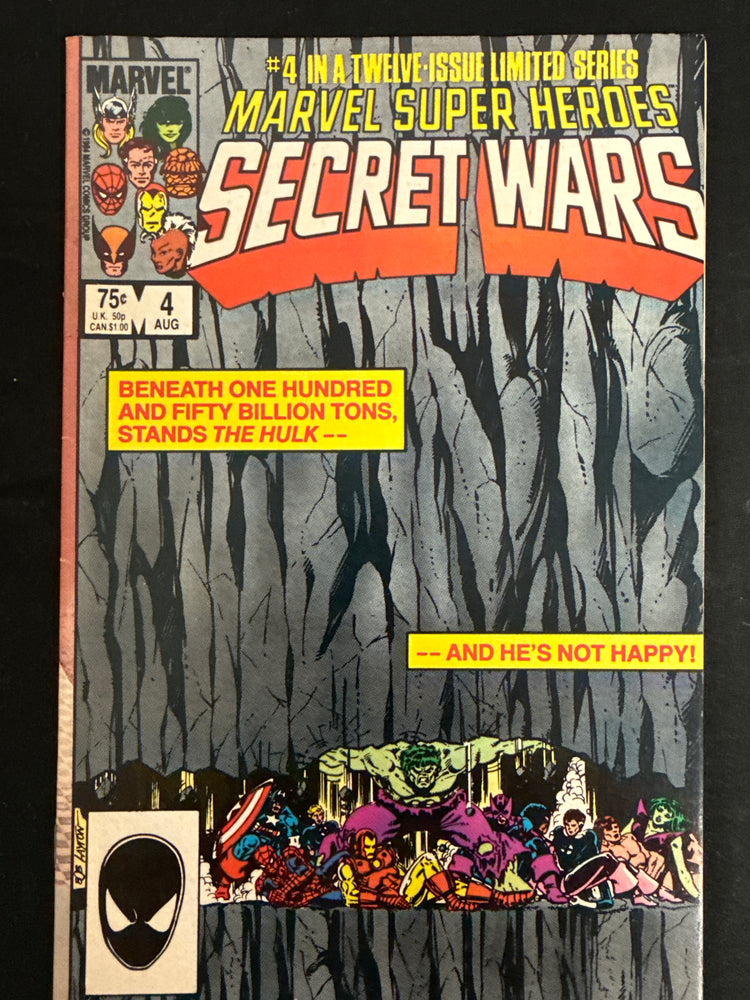 Marvel Super-Heroes Secret Wars #  4 NM- (9.2)