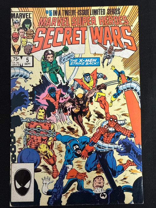Marvel Super-Heroes Secret Wars #  5 FN/VF (7.0)