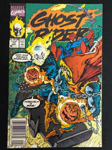 Ghost Rider # 17 Newsstand NM- (9.2)