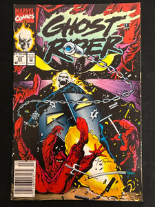 Ghost Rider # 22 Newsstand VF (8.0)