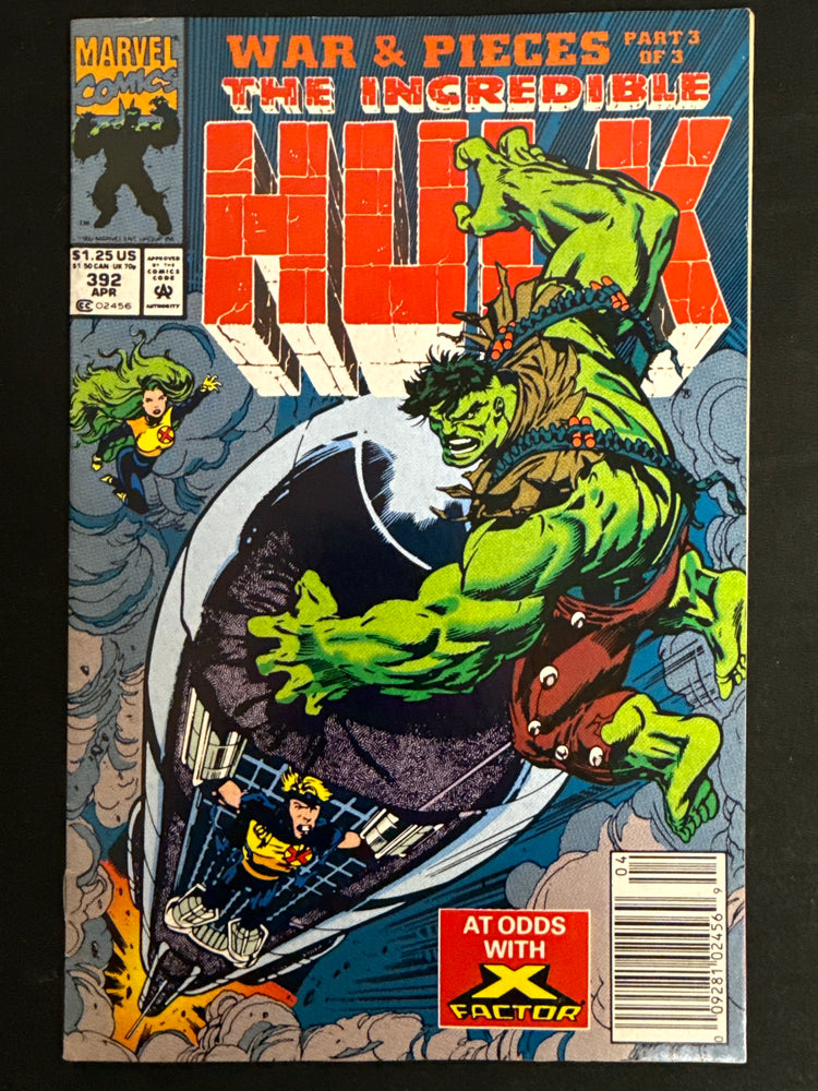 Incredible Hulk #392  Newsstand VF+ (8.5)