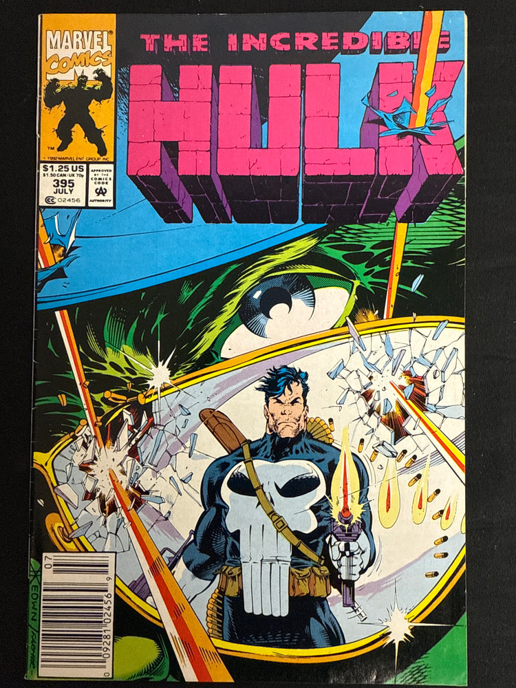 Incredible Hulk #395  Newsstand VF- (7.5)