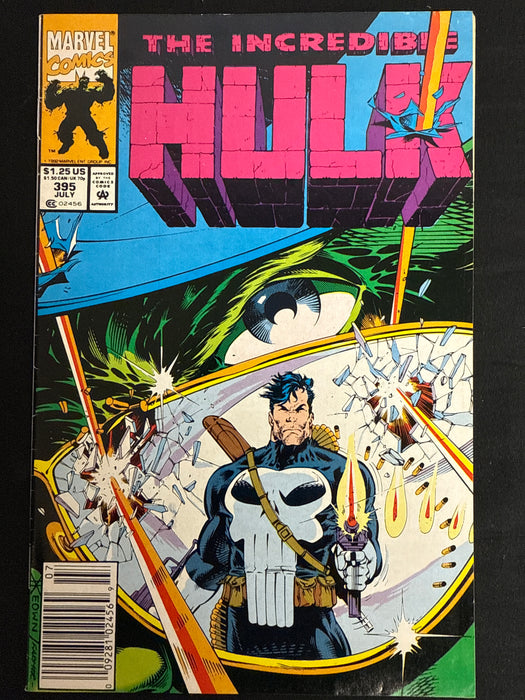 Incredible Hulk #395  Newsstand VF- (7.5)