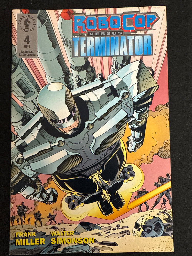RoboCop versus the Terminator #  4  VF (8.0) With Insert