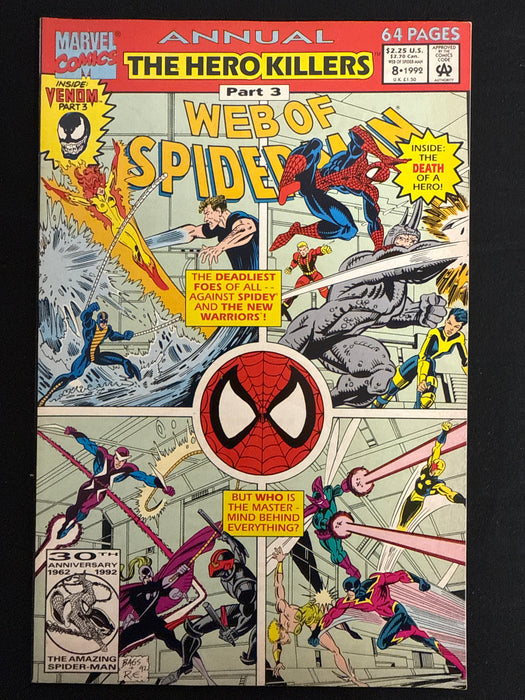 Web of Spider-Man Annual #  8 NM- (9.2)