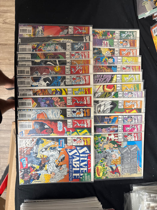 Silver Sable and the Wild Pack # 1-24 NM- (9.2)