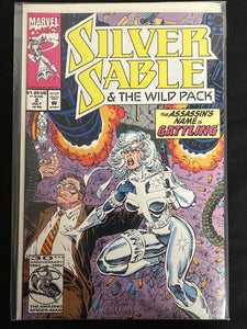 Silver Sable and the Wild Pack #  2 NM (9.4)