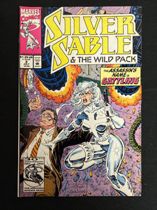 Silver Sable and the Wild Pack #  2 NM (9.4)