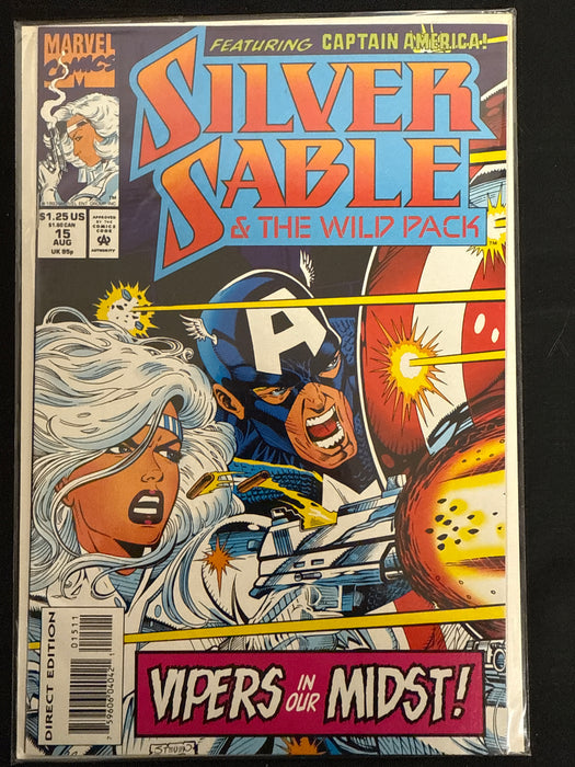 Silver Sable and the Wild Pack # 15  NM (9.4)