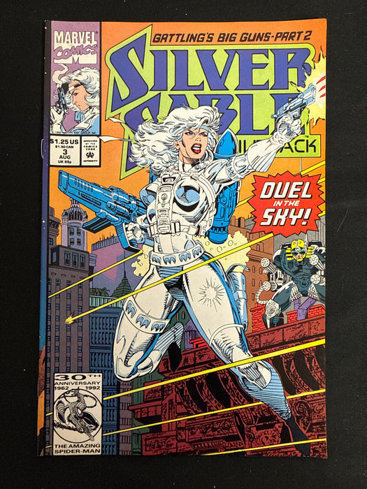 Silver Sable and the Wild Pack #  3 NM- (9.2)