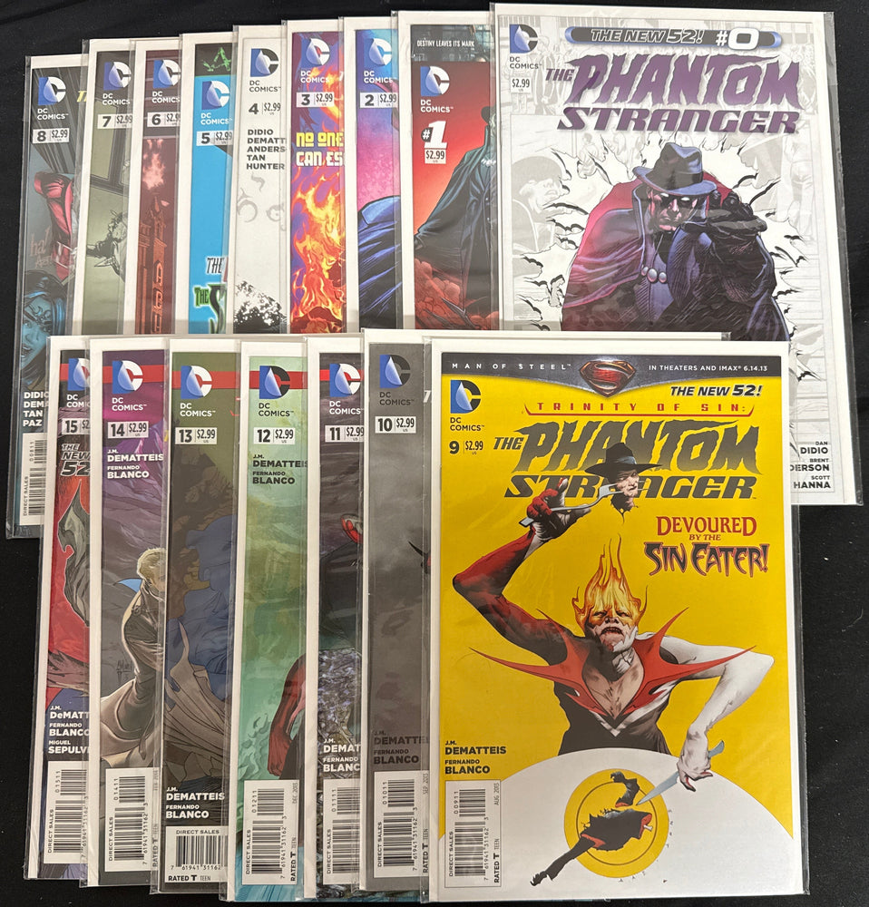 Phantom Stranger #0,1-15 NM (9.4)