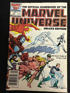 Official Handbook of the Marvel Universe Deluxe Edition #  6 Newsstand FN- (5.5)