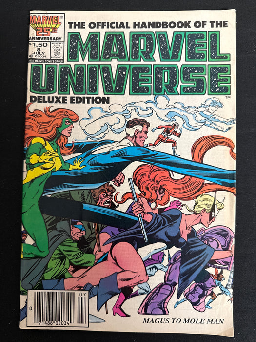 Official Handbook of the Marvel Universe Deluxe Edition #  8 Newsstand FN- (5.5)